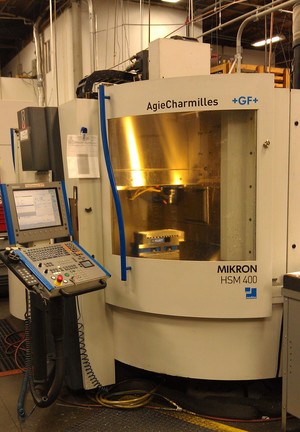 High speed milling - Mikron HSM 400